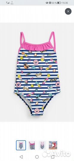 Новый купальник на девочку
