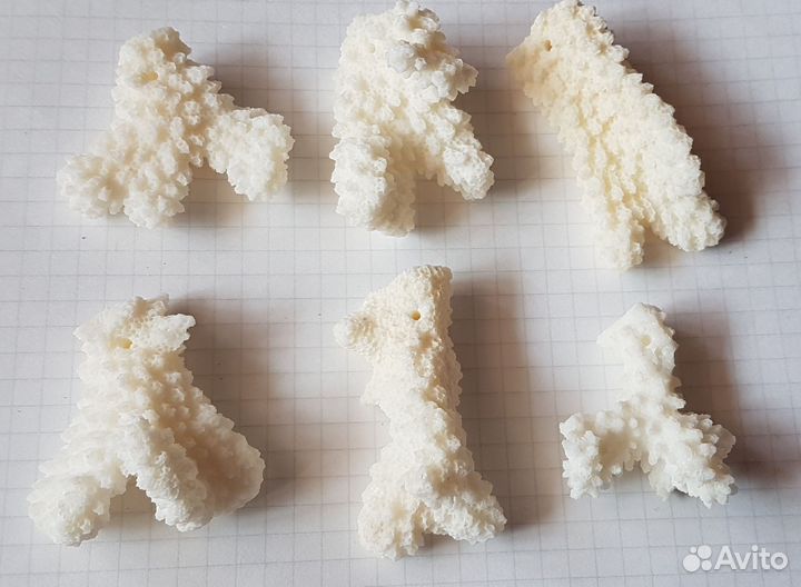 Натуральный коралл бусины