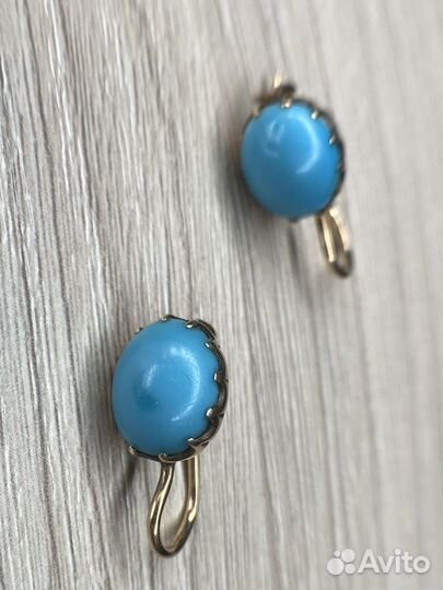 Сережки старинные