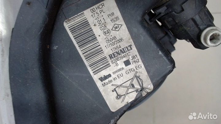 Фара (передняя) Renault Espace 4 2002, 2006