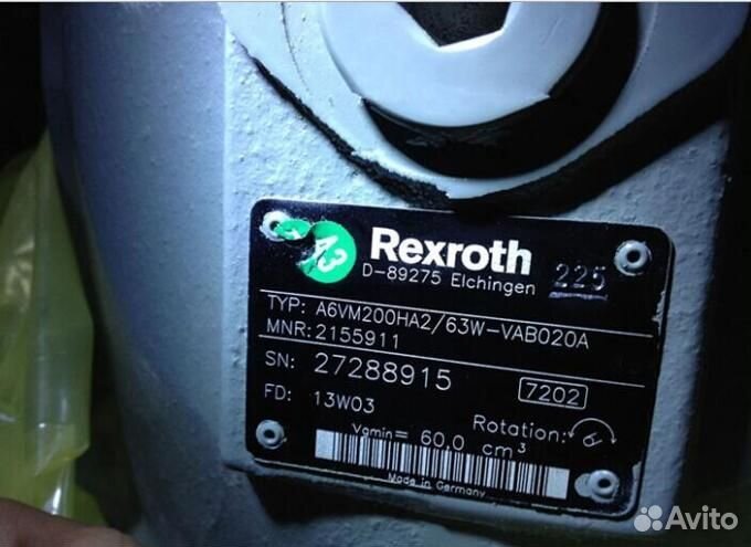 Блок цилиндров для Bosch Rexroth A6VM200 (63)