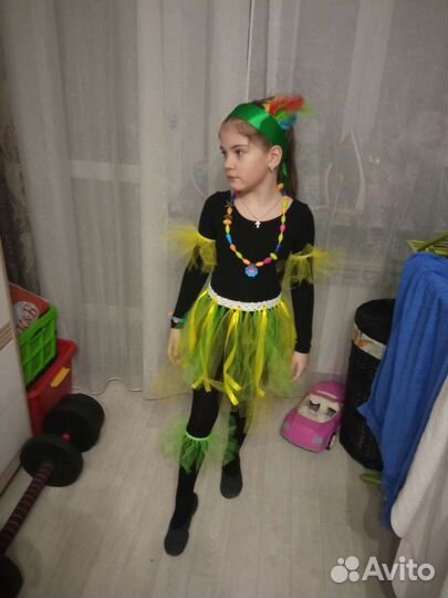 Костюм африканца и капусты на детский утренник