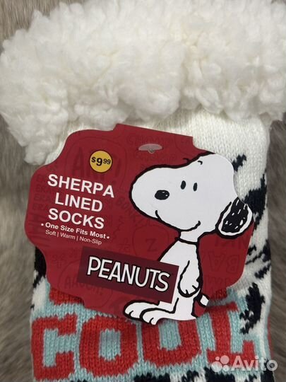 Носки для мороза на даче Снупи/Snnopy/Peanuts