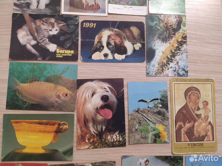 Календарики СССР