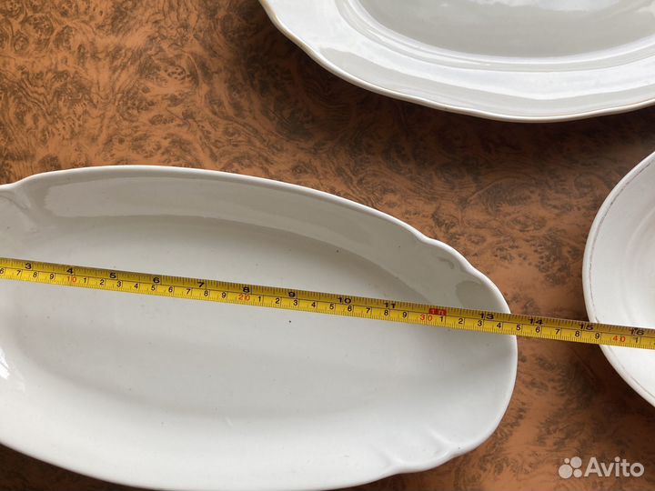 Большие блюда СССР овальные