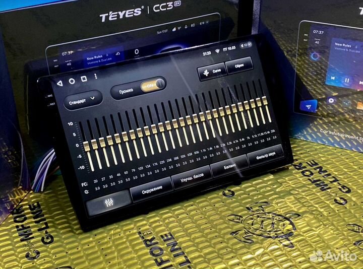 Магнитола на андройде Teyes CC3 2K 6/128