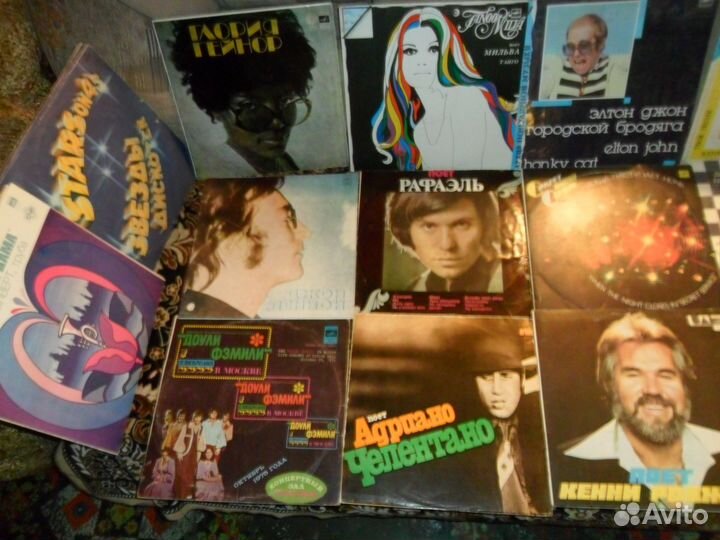 Грампластинки разных жанров