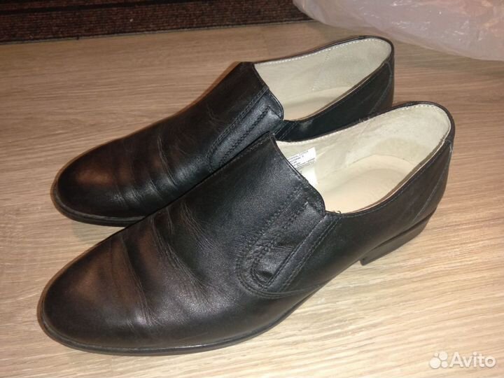 Туфли кожаные мужские