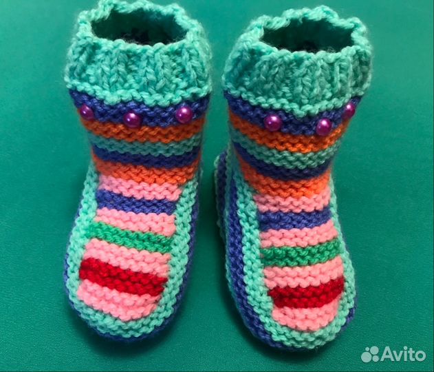 Пинетки вязаные