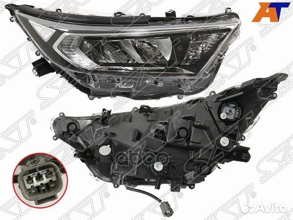 Фара toyota RAV4 19- RH LED (без блока) ST11211