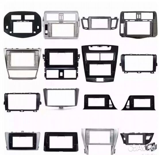 Переходные рамки на андроид магнитолы