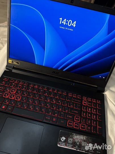 Ноубук acer nitro