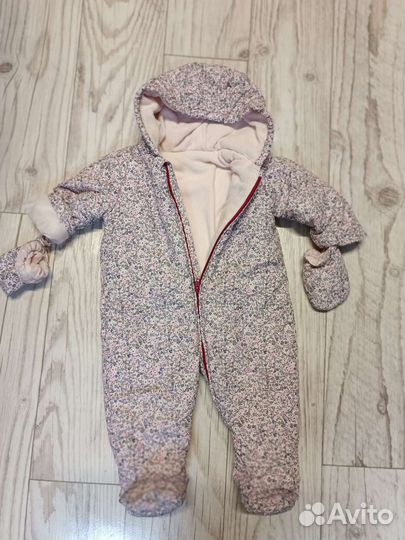 Комбинезоны, шапки для девочки