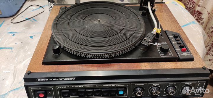 Проигрыватель винила вега 106