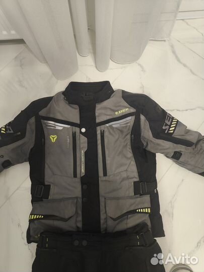 Мотокуртка текстильная Seca Arrakis II титановый