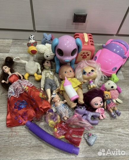 Игрушки для девочки пакетом