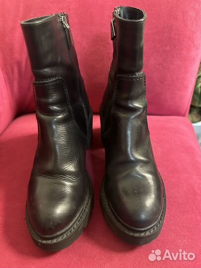 39 бу Полусапоги на меху Baldinini