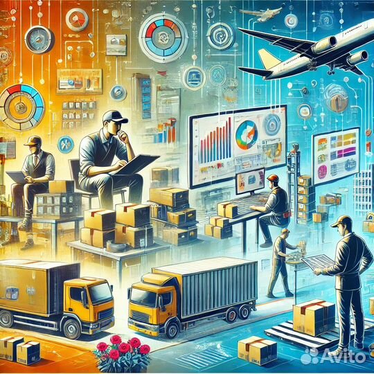 Упаковка и доставка товаров на маркетплейсы