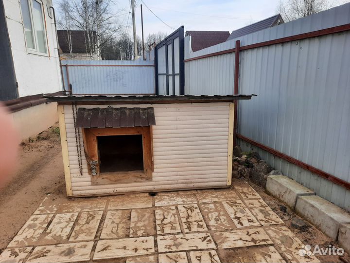 Будка для собаки утепленная