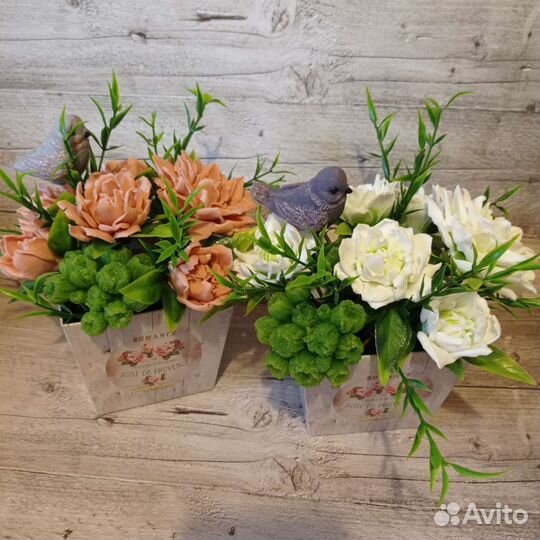 Букет из мыла