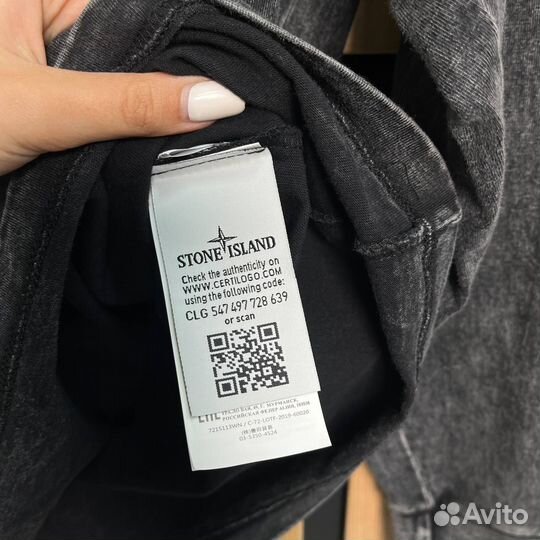 Stone island лонгслив