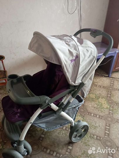 Прогулочная коляска 3 в 1 бу