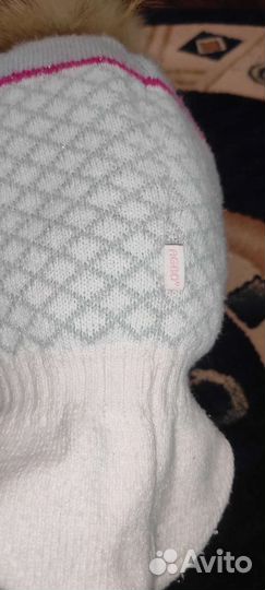 Шапка шлем для девочки