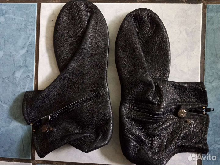 Кожаные носки (читек)