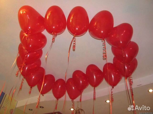Шарики на 14 февраля