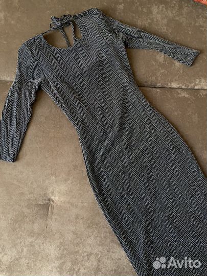 Вечернее платье с люрексом Великобритания