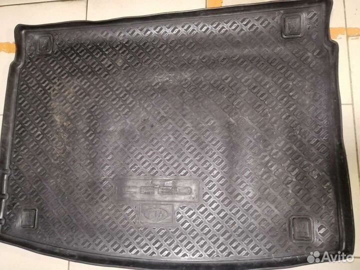 Коврик багажника kia ceed