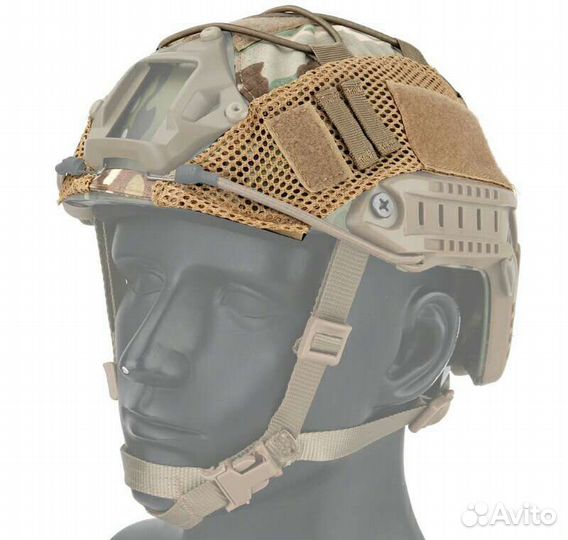 Чехол на шлем мох/мультикам