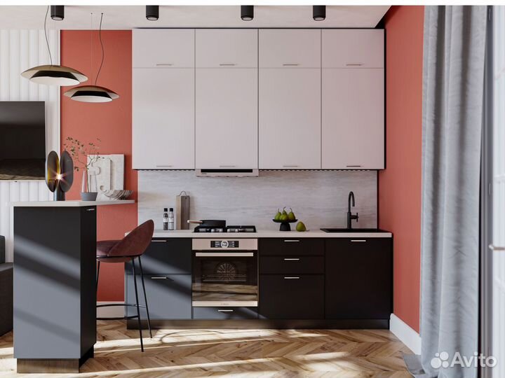 Кухня прямая Мемфис