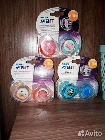 Пустышка avent 6 18