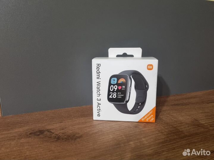 Смарт часы Xiaomi Watch 3 Active черные
