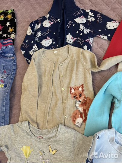 Пакет одежды на девочку 1-3 года