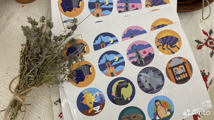 Наклейки и стикеры Тула