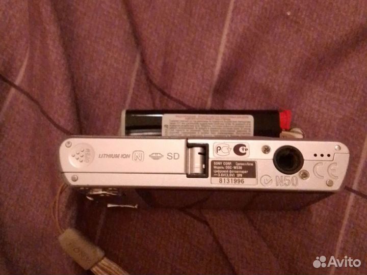 Компактный фотоаппарат sony cyber shot