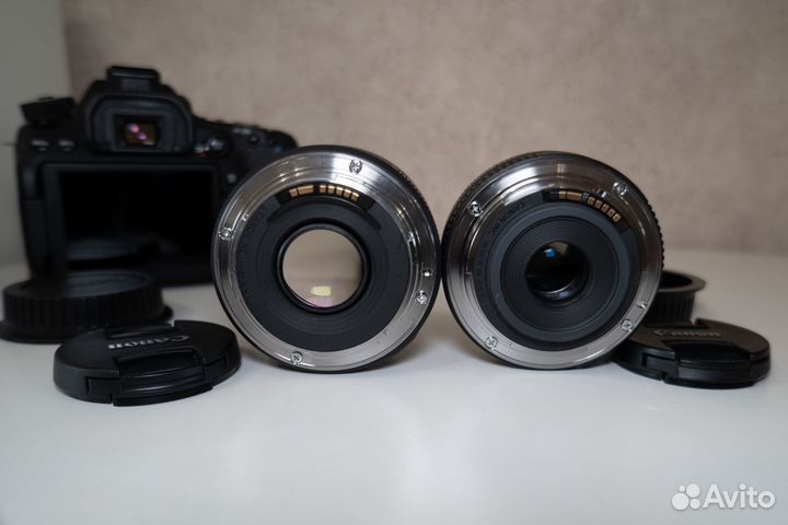 Canon eos 80d + Объектив Canon EF-S 24mm f2.8 STM