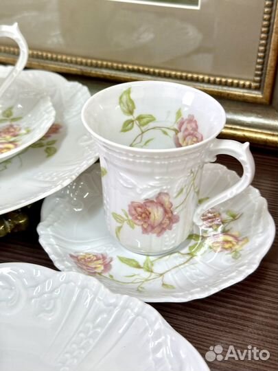 Чайные трио Limoges Haviland