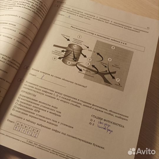 ЕГЭ по биологии: сборник типовых экзаменационных в
