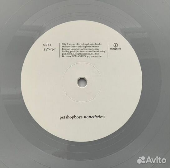 Pet Shop Boys - Nonetheless Grey Vinyl (5054197