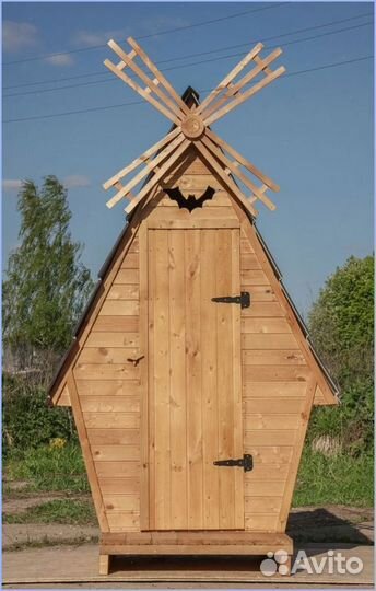Дачный туалет домик лшж 082