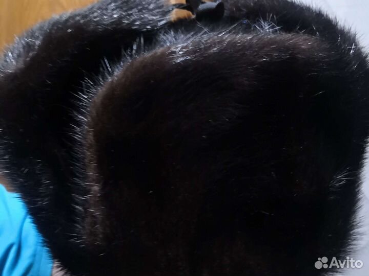 Шапка ушанка норка