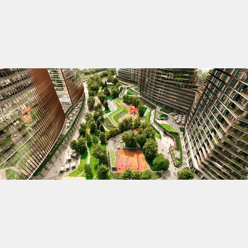 2-к. квартира, 79,2 м², 6/46 эт.