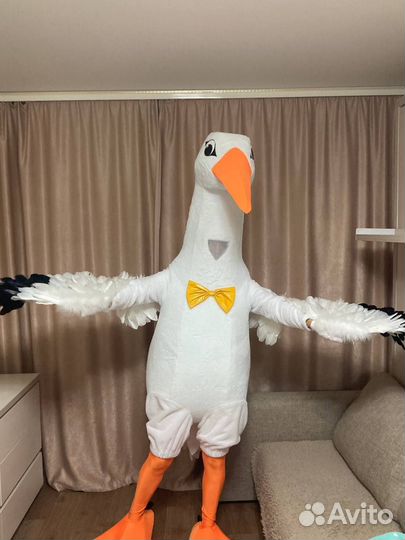 Ростовая кукла аист