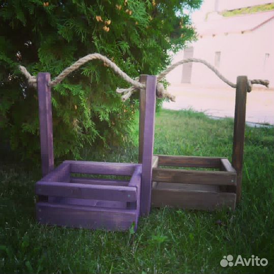 Деревянные ящики ручной работы(Рустикальный стиль)