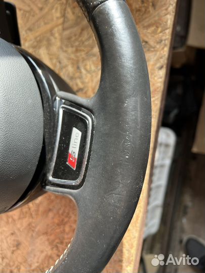 Руль audi q5 8r s line рестайлинг в сборе