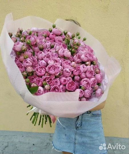 Цветы розы букет