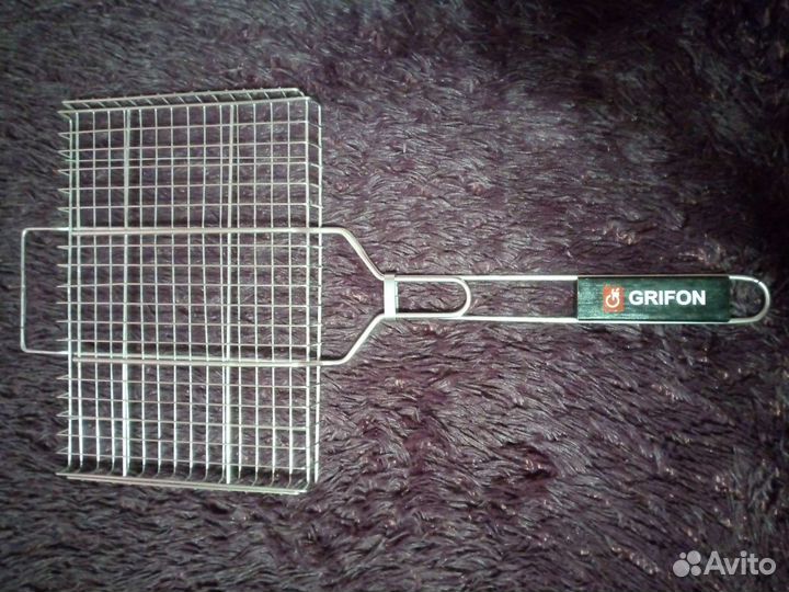 Решетка grifon 36х 26 х 3 см, сталь 2 мм, original